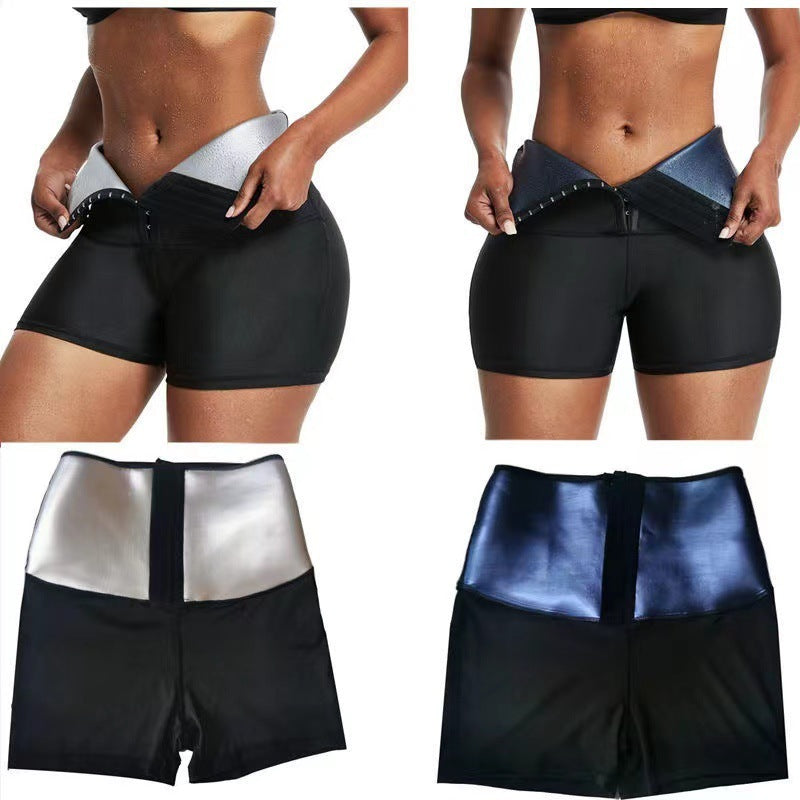 Slimming Pants Waist Trainer Shapewear Tummy Hot Thermon Sweat Leggings Fitness Workout Sweat Sauna Pants Body Shaper.