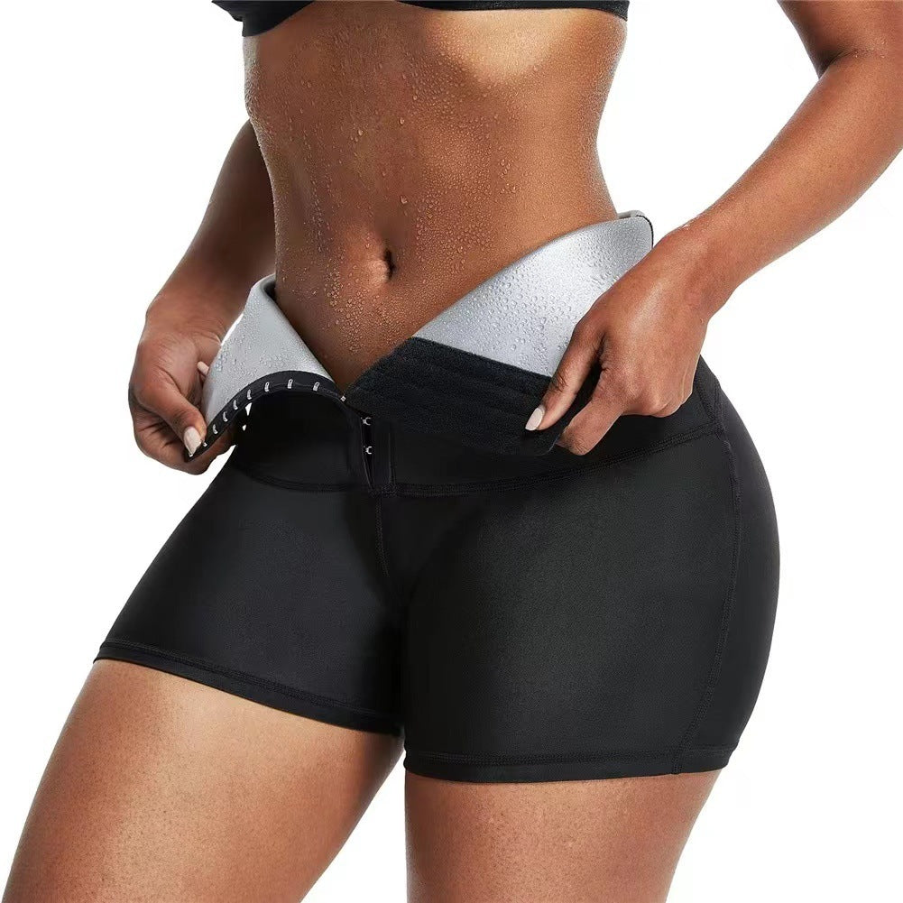 Slimming Pants Waist Trainer Shapewear Tummy Hot Thermon Sweat Leggings Fitness Workout Sweat Sauna Pants Body Shaper.