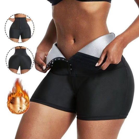 Slimming Pants Waist Trainer Shapewear Tummy Hot Thermon Sweat Leggings Fitness Workout Sweat Sauna Pants Body Shaper.